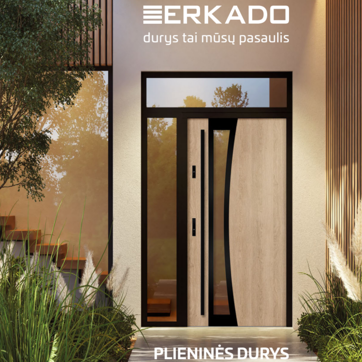 ERKADO Metāla ārdurvis