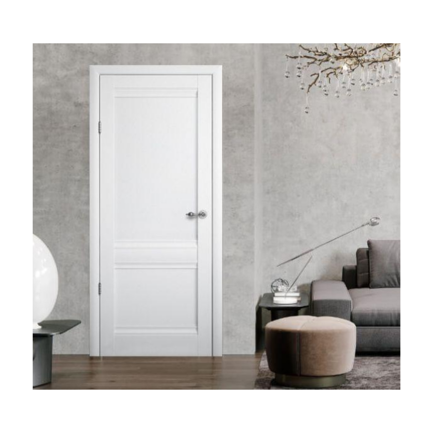 Kapital 01 Baltas matinis PP Premium