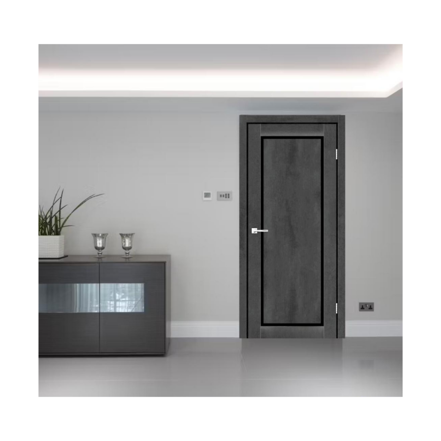 Legacy Tumšs betons BLK PVC