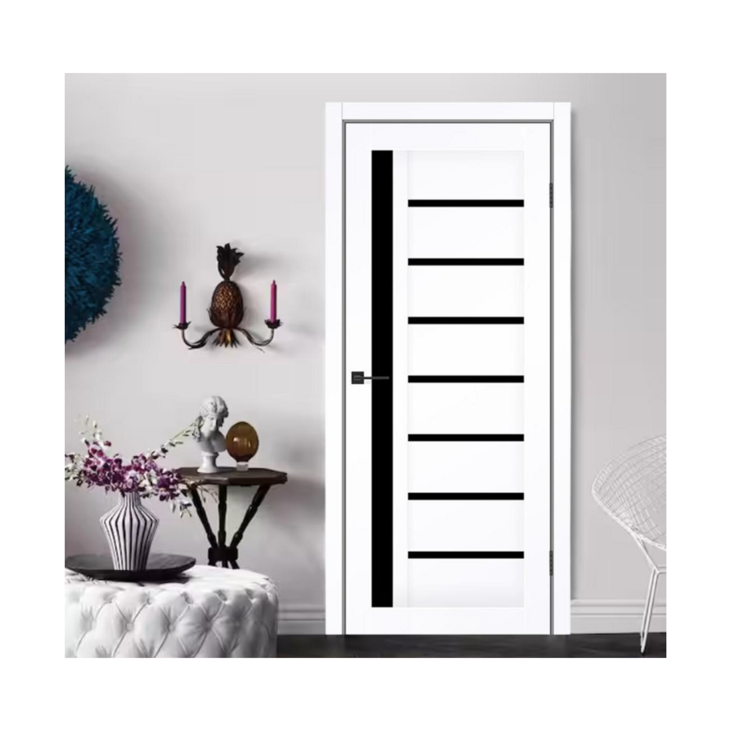 Arkadia Balts BLK PVC deluxe