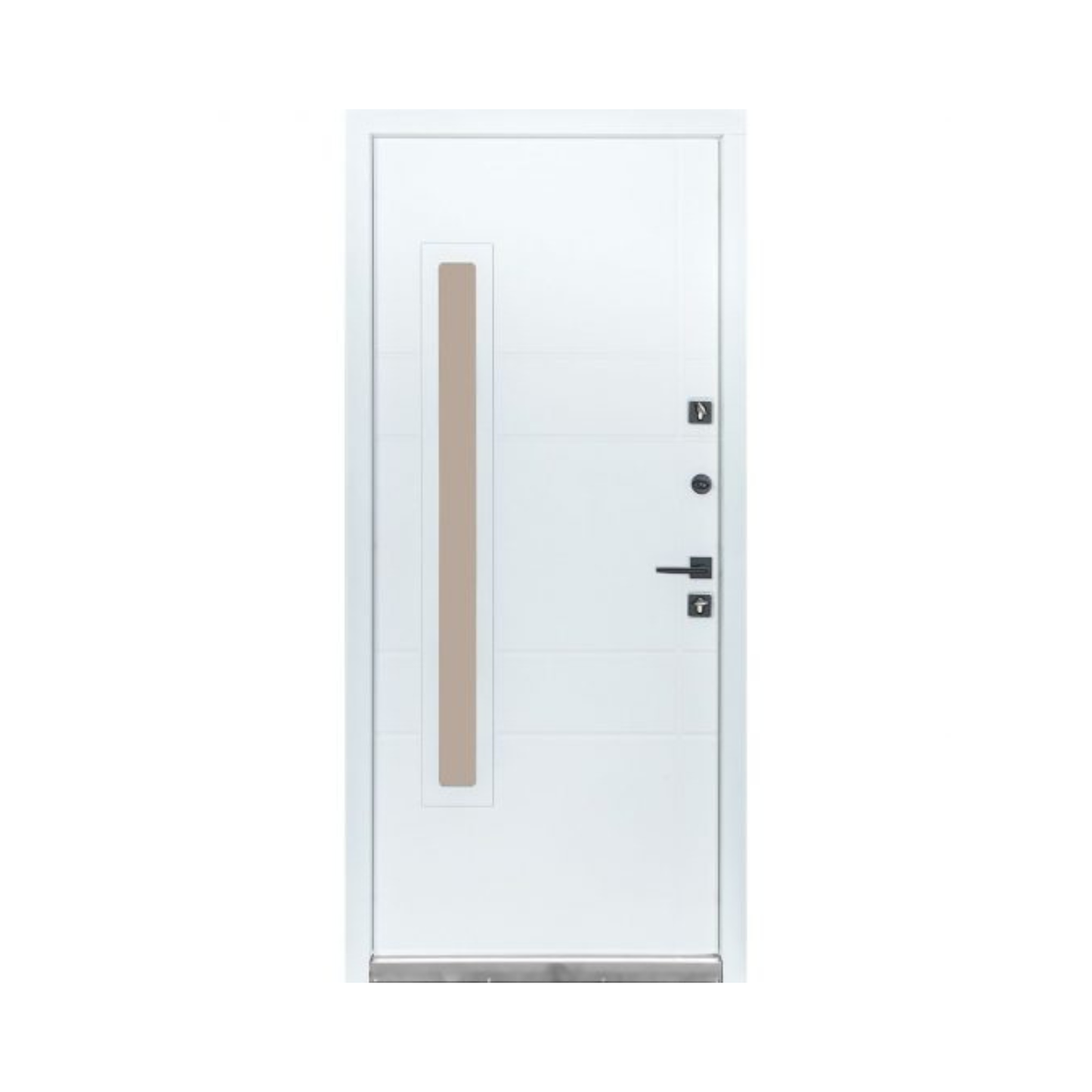 TERMO HOUSE modelis 705/431 Tumšs antracīts/Balts satīns