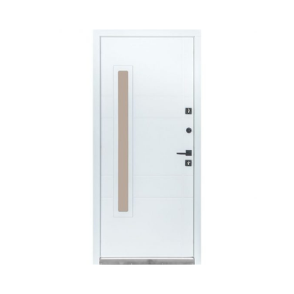 TERMO HOUSE modelis 705/431 Tumšs antracīts/Balts satīns