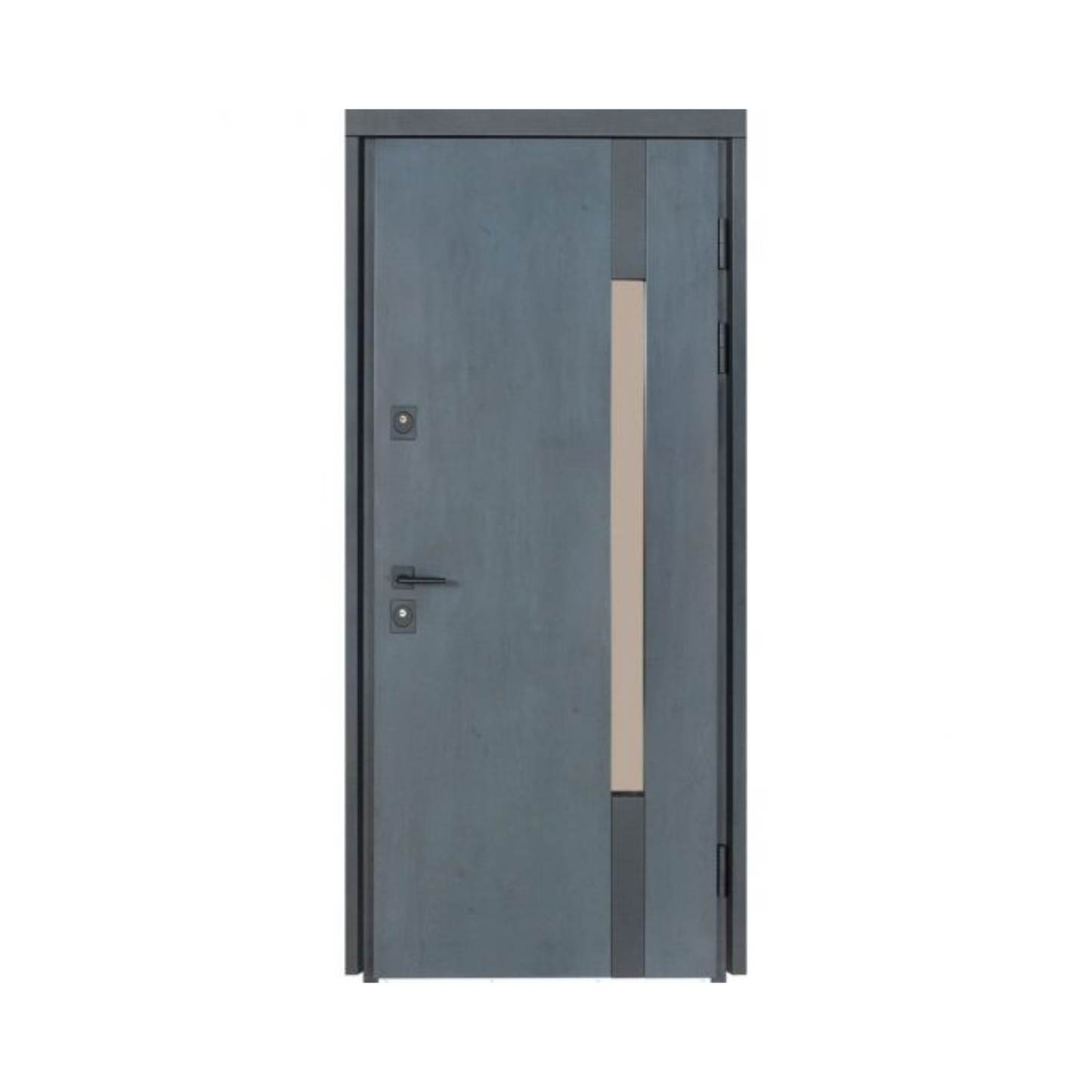 TERMO HOUSE modelis 705/431 Tumšs antracīts/Balts satīns