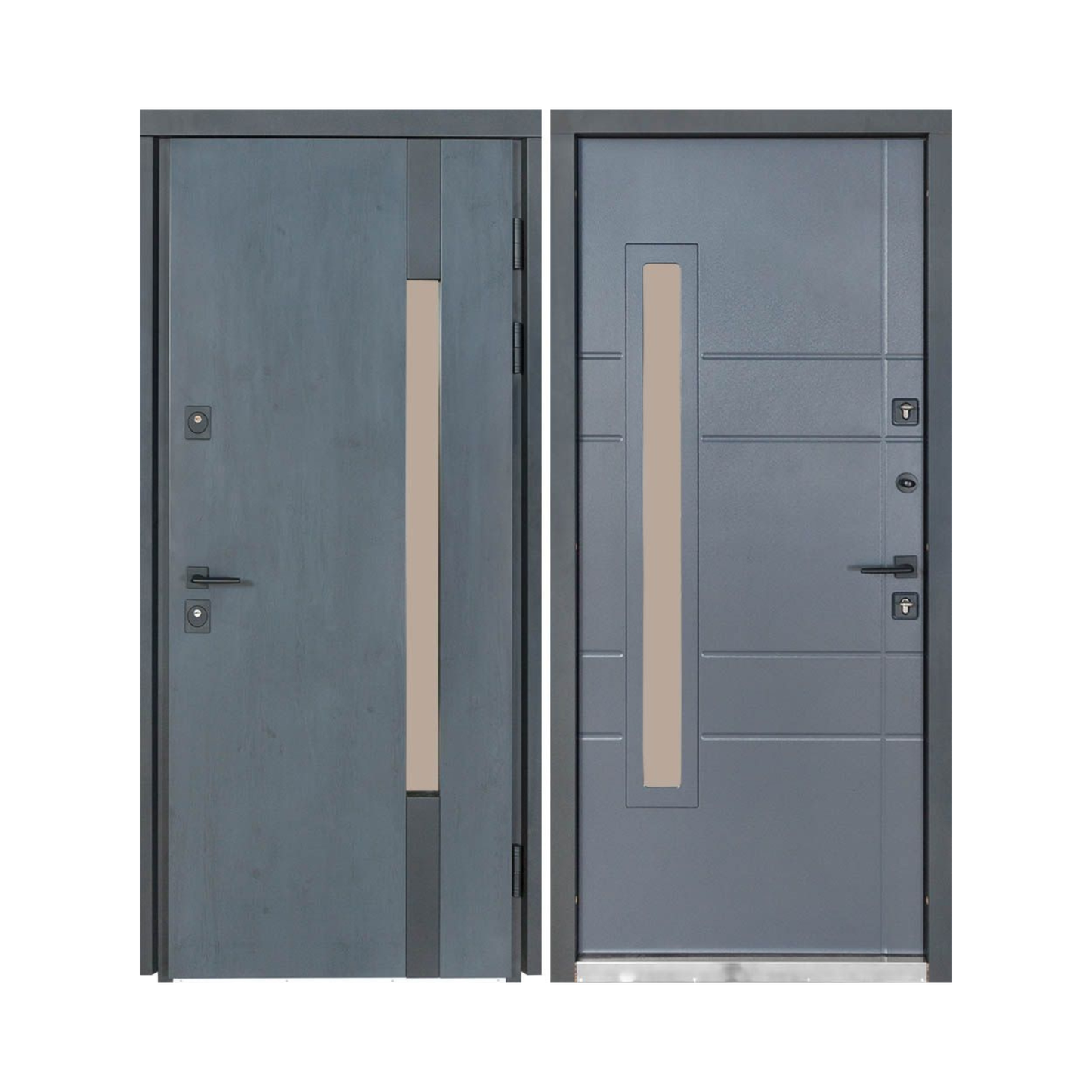 TERMO HOUSE modelis 705/431 Tumšs antracīts/Antracīts pelēks