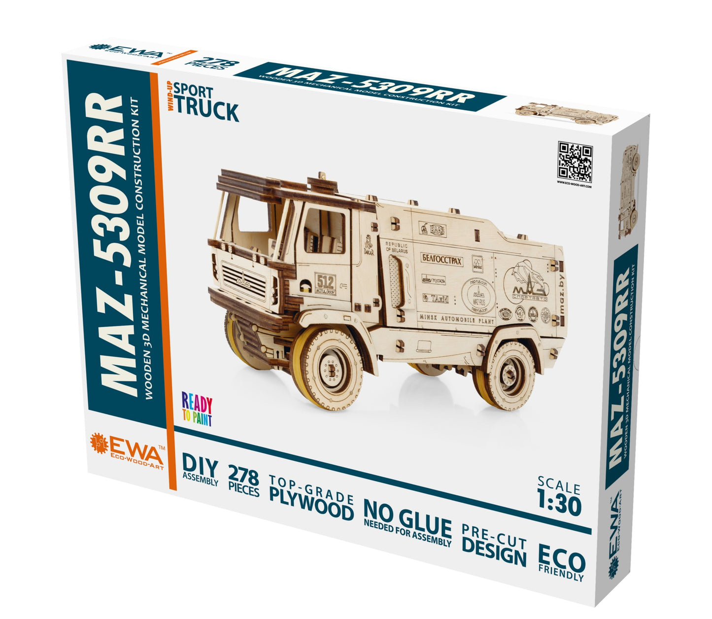 MAZ 5309RR Scale 1:30