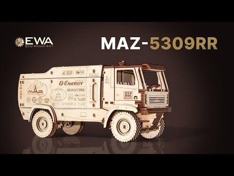 MAZ 5309RR Scale 1:30